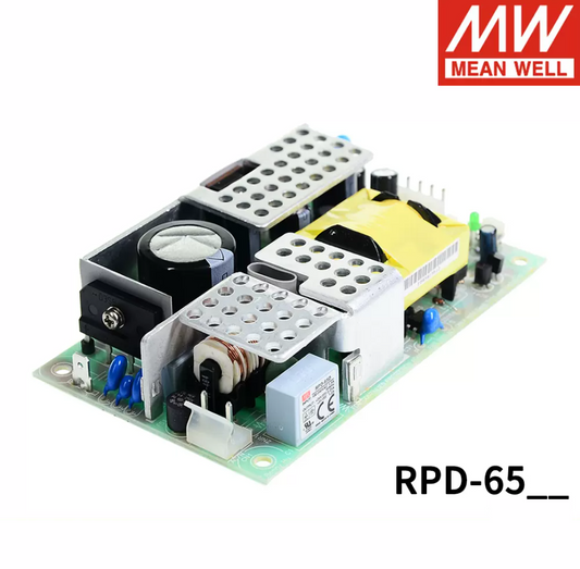 MEAN MELL  PCB bare board power supply RPD-65C/65D 60W dual output 12V5V/24V5V