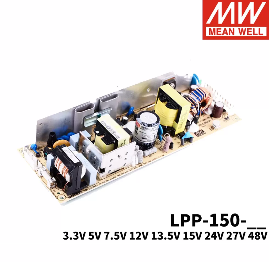 MEAN WELL  PFC bare board Power supply LPP-150 24V27V48V Single output narrow strip power supply