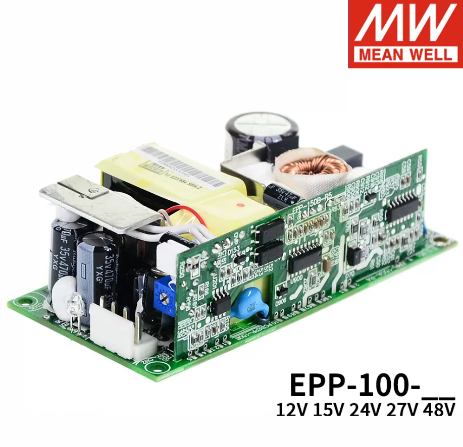 MEAN WELL  EPP-100/PFC Raw 12V15V24V27V48V Switching power module 100W High efficiency