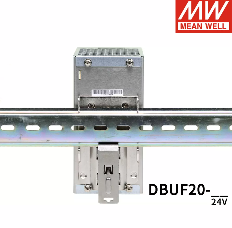 MEAN WELL  Switching power supply DBUF20-24 24V/20A guideway buffer module industrial control equipment