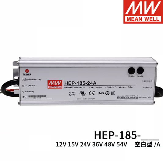 Mean Well HEP-185-24  Switching Power Supply for Harsh Environment