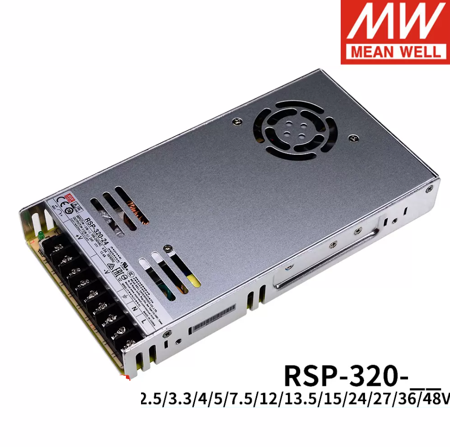 MEAN WELL RSP-320 switch power supply 24 v12v48v5v7. 5 v13. 5 v15v27v36v / 320 w Single Output with PFC Function