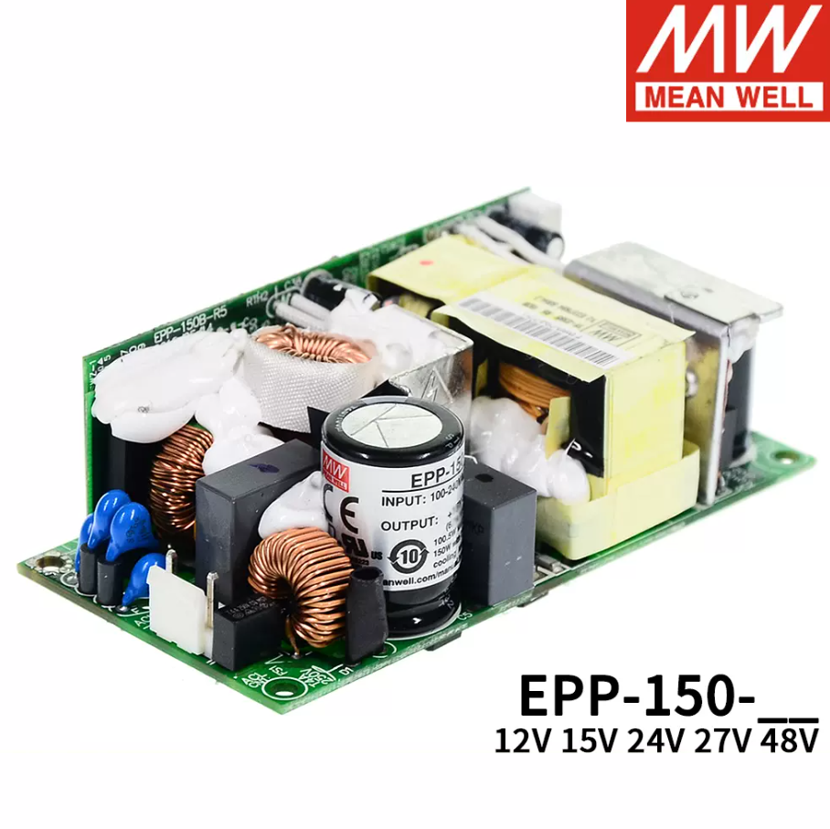 MEAN WELL PCB bare board power supply EPP-150-12/15/24/27/48V 150W High efficiency energy saving with PFC