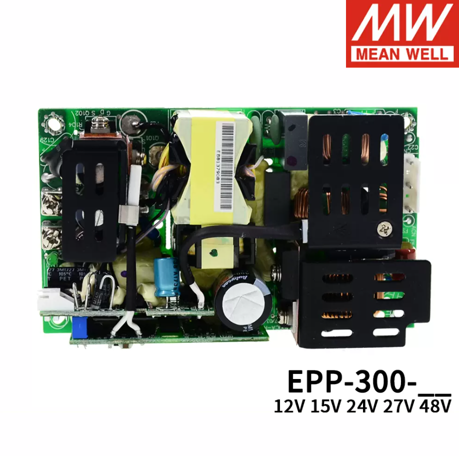 MEAN WELL PFC bare board switching power supply EPP-300-12/15/24/27/48V High efficiency, energy saving and low loss 300W