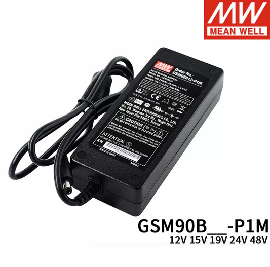 GSM90B Mingwei P1M Medical B12/B15/B19/B24/B48 Power supply 12V24V 90W
