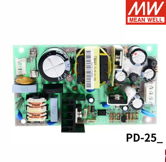 MEAN MELL  PCB bare board power supply PD-25A/25B/2505/2512/2515 25W dual output