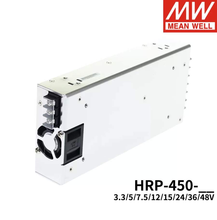 HRP-450 MEAN WELL 450 w 12 v24v36v48v / 3.3/5/7.5/15 v switching power supply with the function of PFC