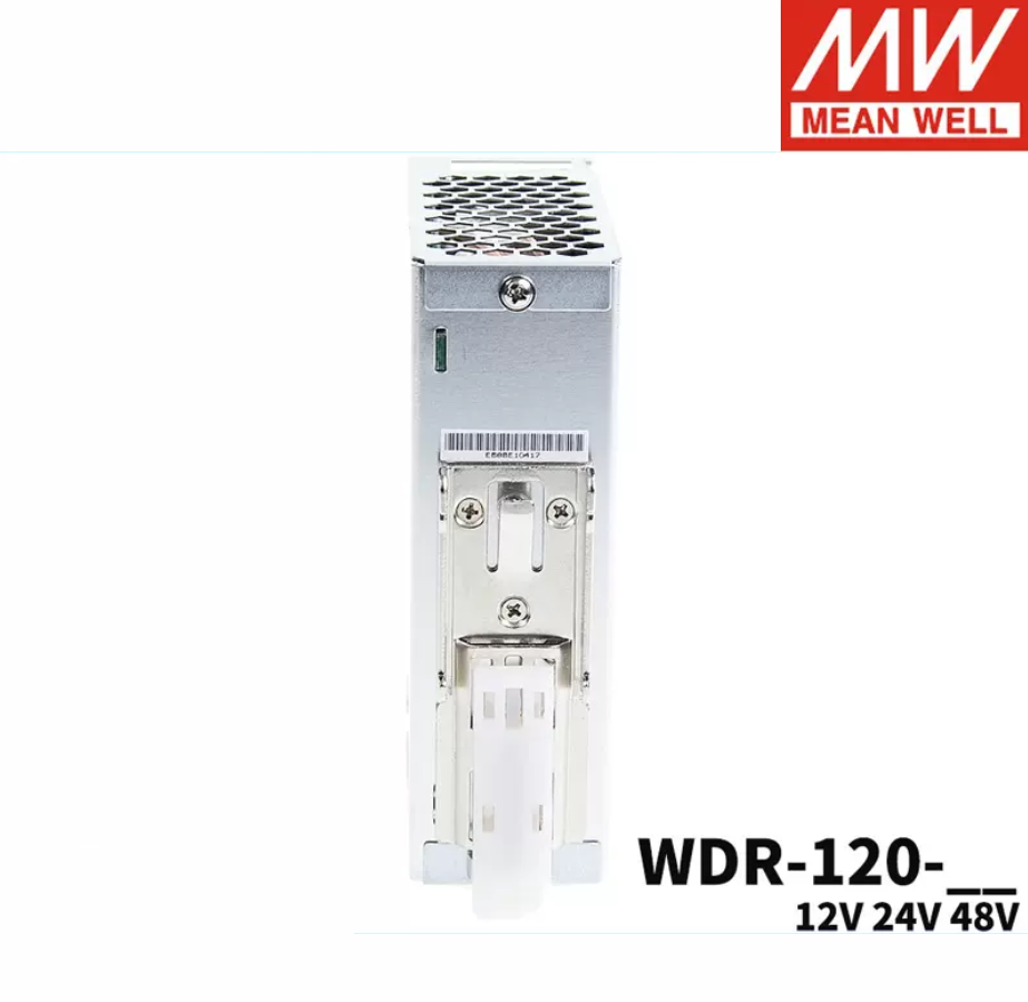 MEAN WELL  WDR-120 rail switching power supply 220V380V to 12V/24V/48V motor drives the PFC DR