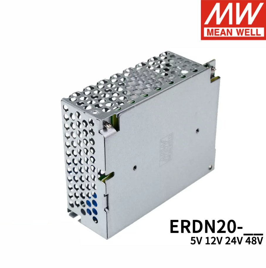 MEAN WELL Switching power supply ERDN20-5/12/24/48V 20A enclosure closed redundant module