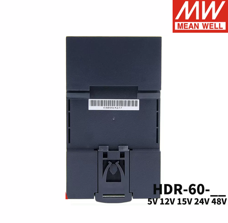 MEAN WELL HDR-60 rail type 5V/12V/24V switching power supply 15/48 rail type 60W DC DR60 transformer