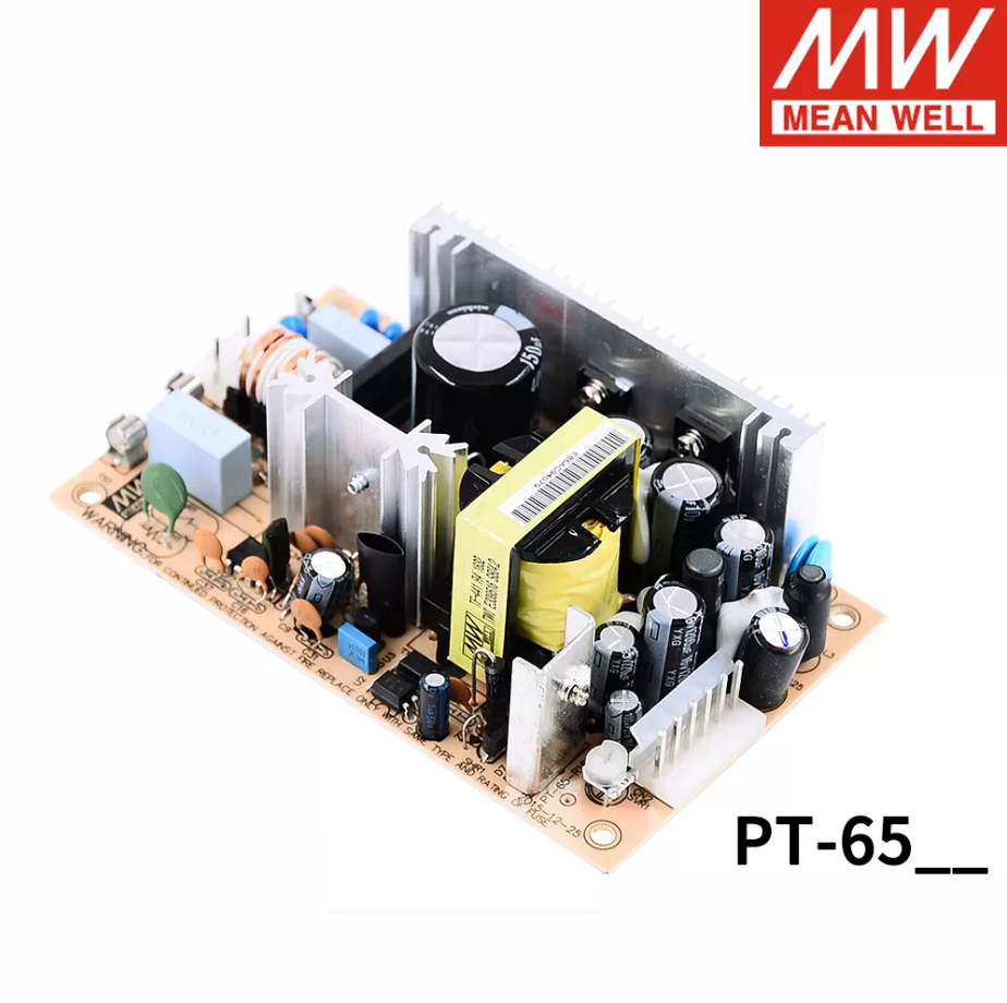 MEAN MELL  PT-65 Bare board switching power supply 6503/65A/65B/65C/65D 65W three-way output PCB