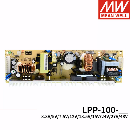 MEAN WELL  PFC bare board Power supply LPP-100-24/12V 100W Single output narrow strip power supply