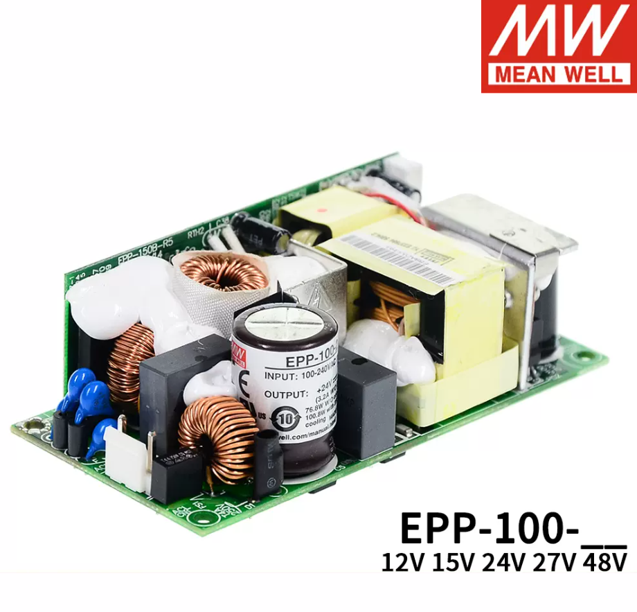 MEAN WELL  EPP-100/PFC Raw 12V15V24V27V48V Switching power module 100W High efficiency