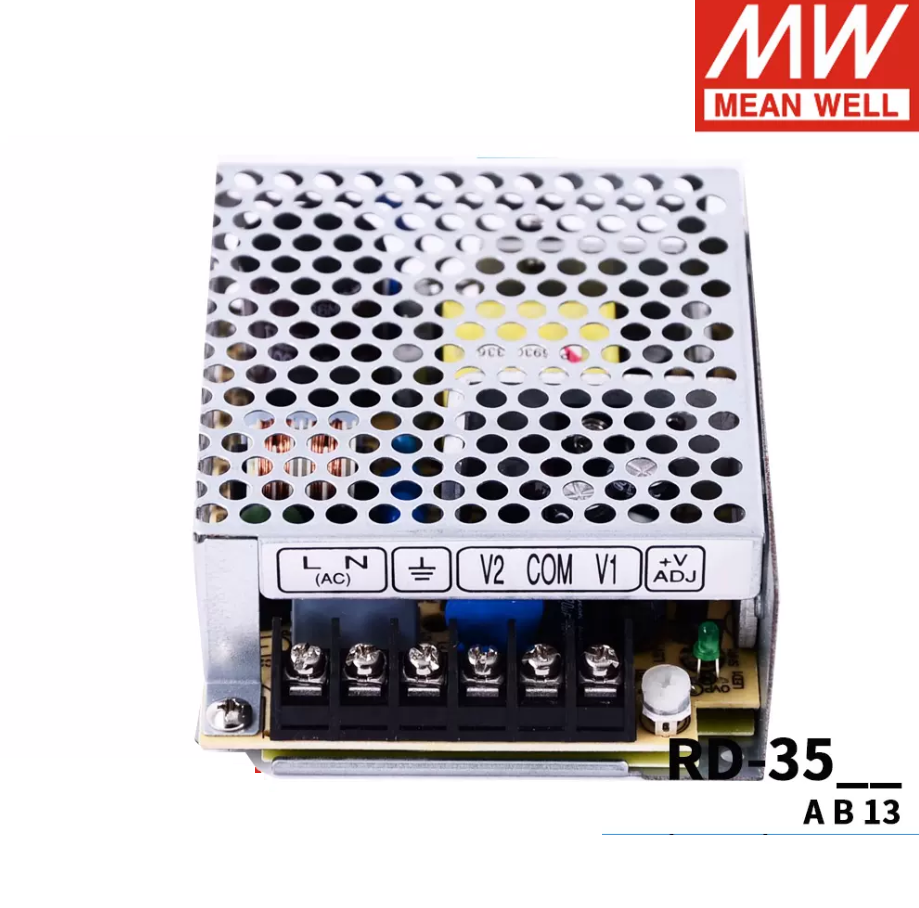 Mean Well RD-35 Series 35W Dual Output Switching Power Supply RD-35A RD-35B RD-3513