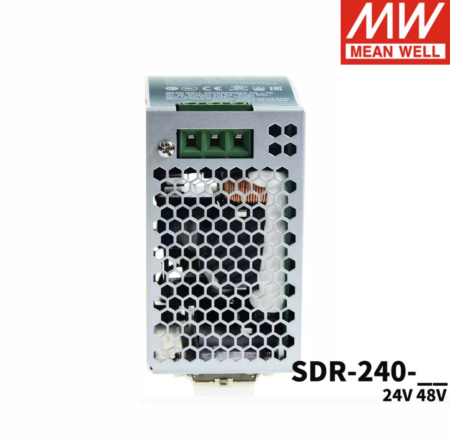 MEAN WELL SDR-240/24V rail 24/48V DC Switching Power Supply 240W active PFC Industrial DC