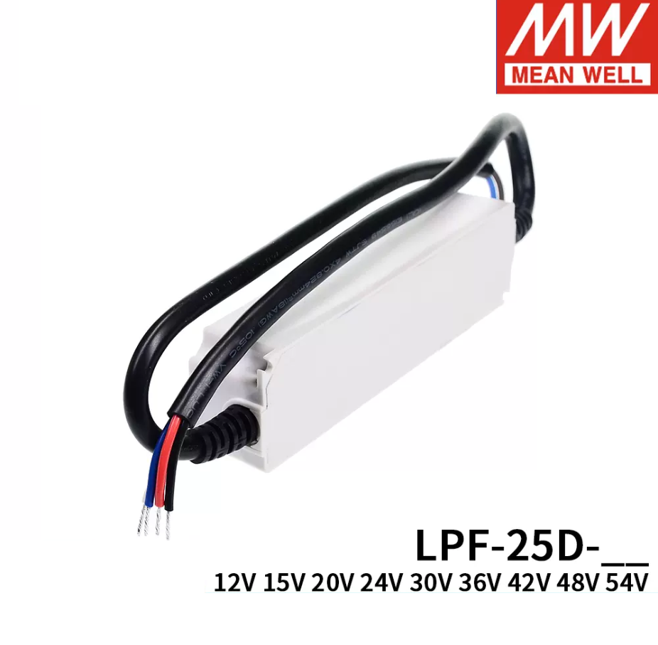 Ming weft power source LPF - 25 d - 12/15/20/24/30/36/42/48/54 dimming LED constant current drive