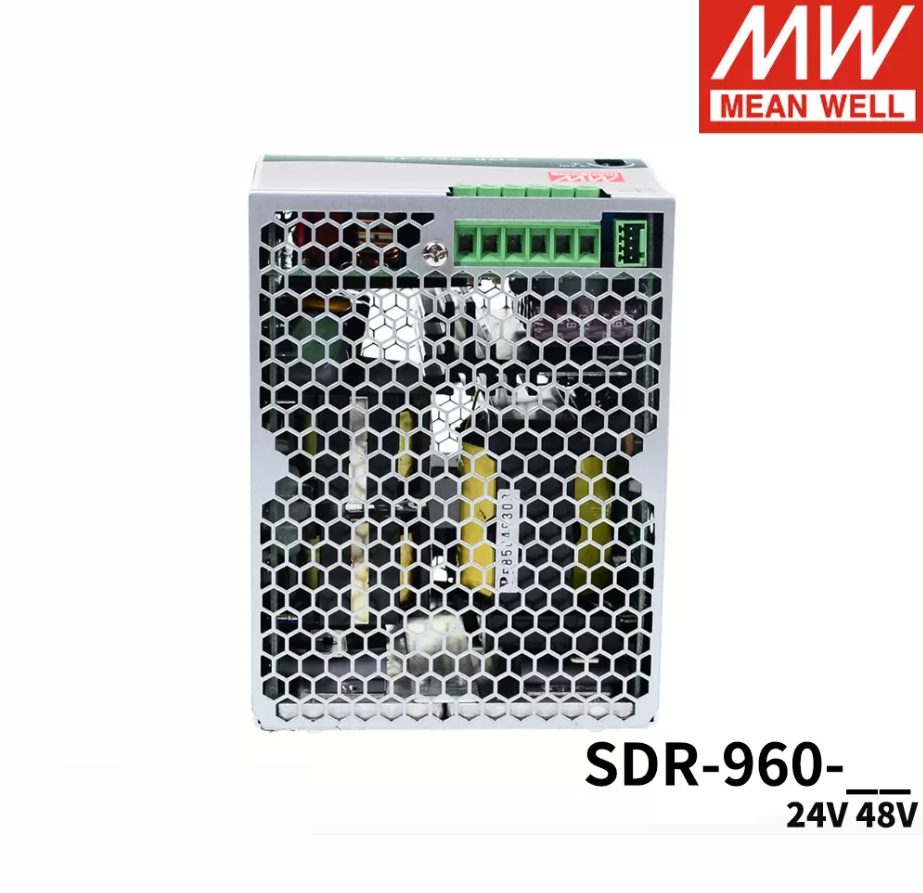 MEAN WELL SDR-960W Efficient active PFC Thin for the 24/48V DC Rail Switching power supply