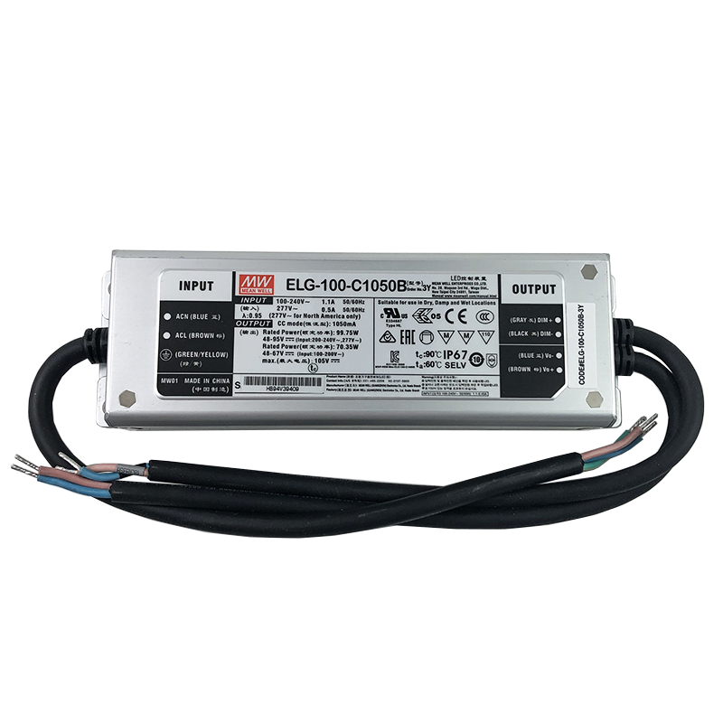 Mingwei ELG-100 constant current drive LED waterproof switching power supply 24/36/42/48/54 3Y A/B/DA