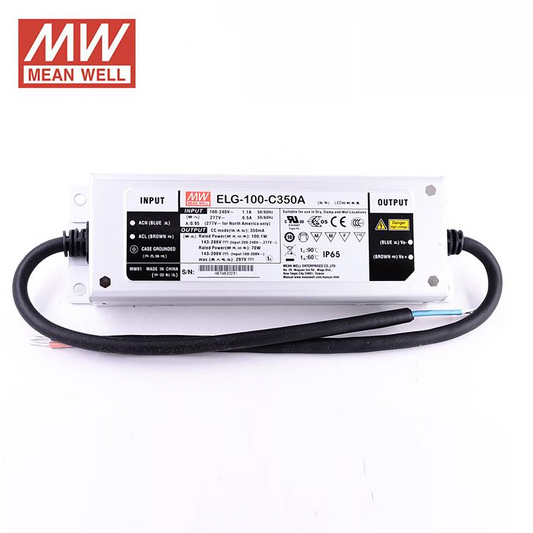 Mingwei LED constant current switching power supply ELG-100-C 500/700/1050/1400mA A/B