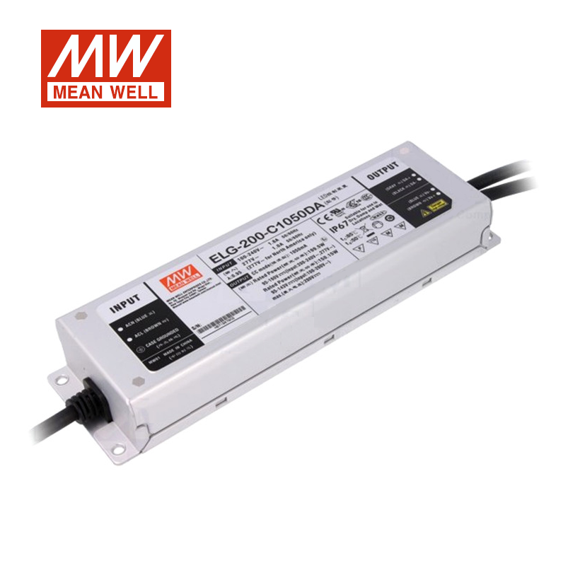 Mingwei LED waterproof dimming switching power supply ELG-200 12/24/36/42/48/54 3Y A/B/DA