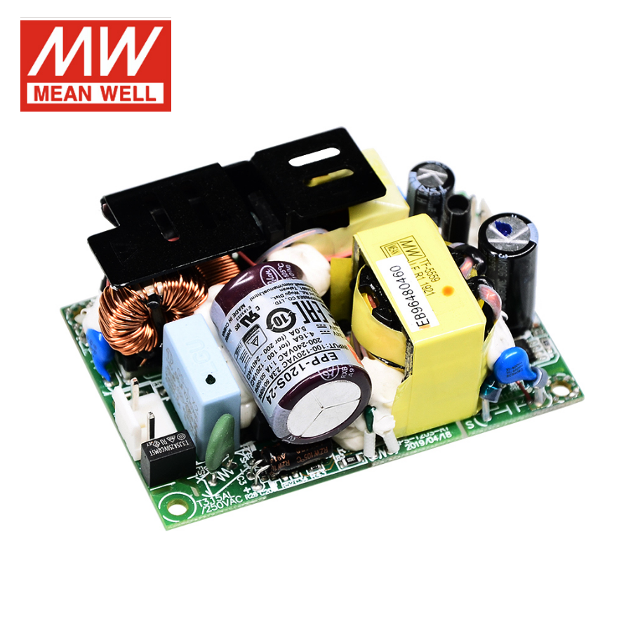 MEAN WELL  PCB bare board power supply EPP-120S-12/15/24/27/48V with PFC low loss 120W