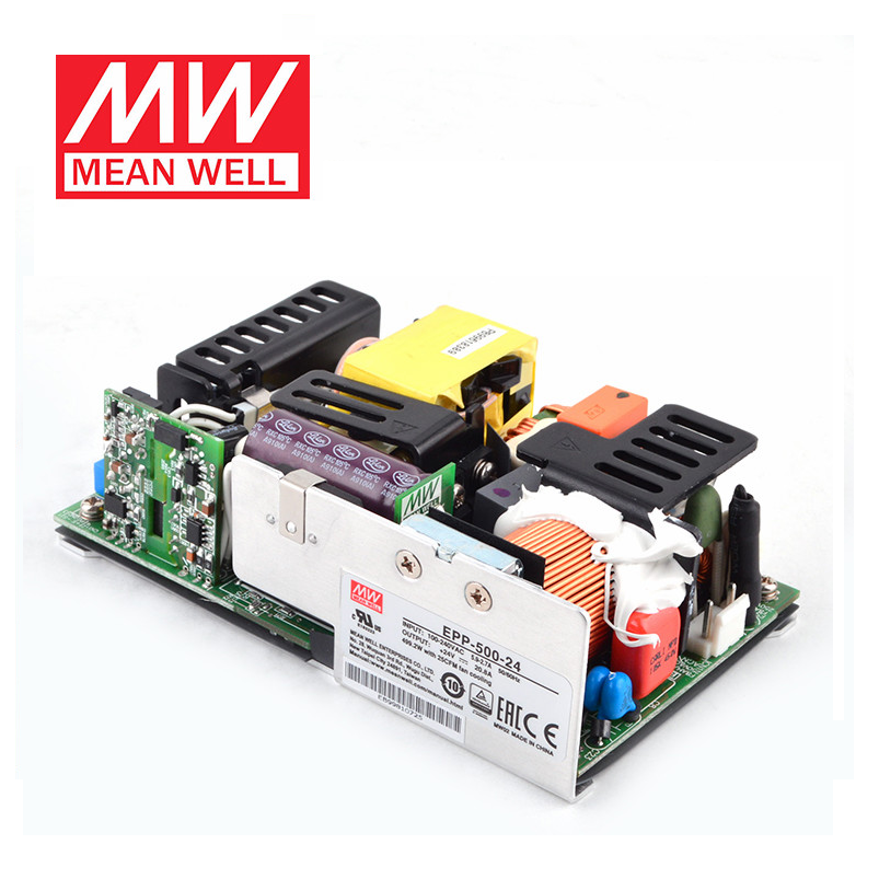 MEAN WELL  PCB bare board switching power supply EPP-500-12/15/18/24/27/36/48/54V High efficiency PFC 500W