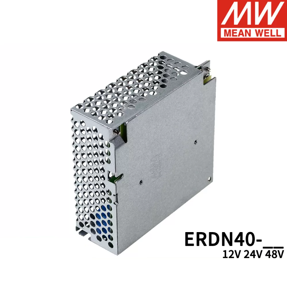 MEAN WELL bright wefting switching power supply ERDN40-12/24/48V 40A enclosure closed redundant module industrial use