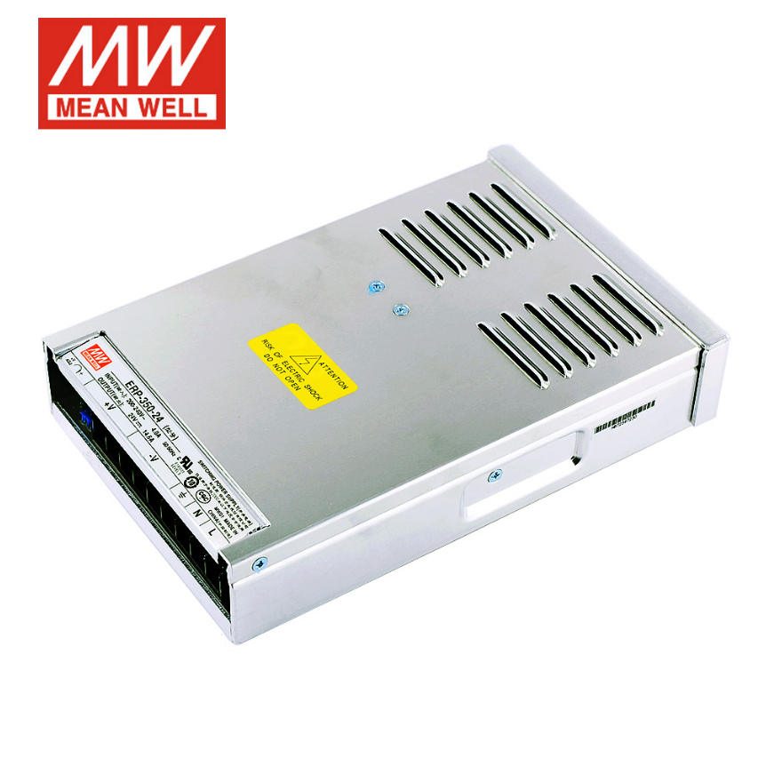 Taiwan Ming Wei switching power supply ERP-200-12/24V LED rain proof switching power supply 200W can replace NES/S