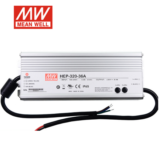 Mean Well Switching power supply HEP-320-12A/24A/36A/48A Industrial resistant to harsh environments