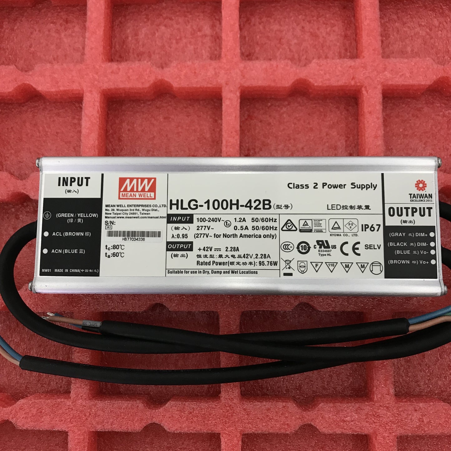 Ming weft LED switching power supply HLG 20 a / 24-100 - h - a / 24 b/a/a / 36 30 42 48 54 a/a/a