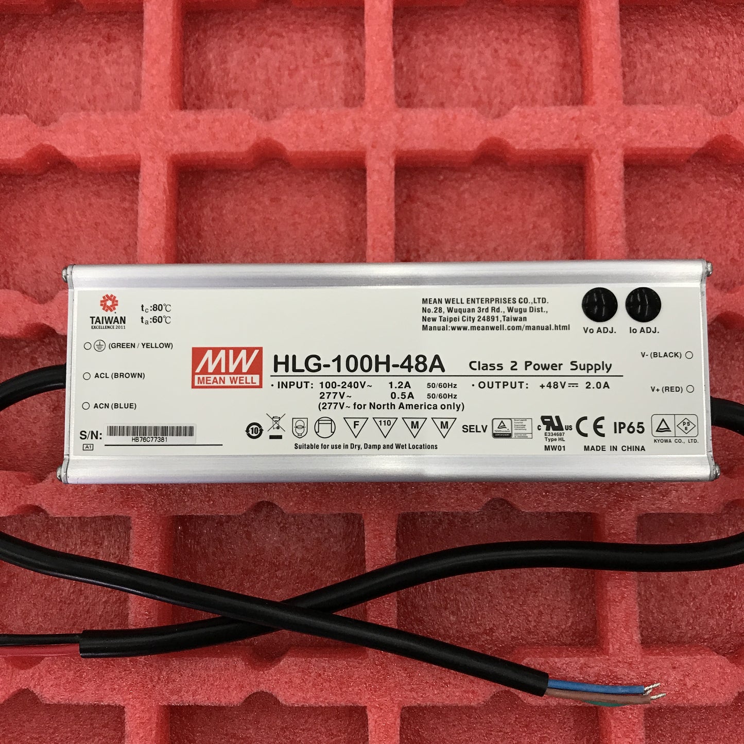 Ming weft LED switching power supply HLG 20 a / 24-100 - h - a / 24 b/a/a / 36 30 42 48 54 a/a/a