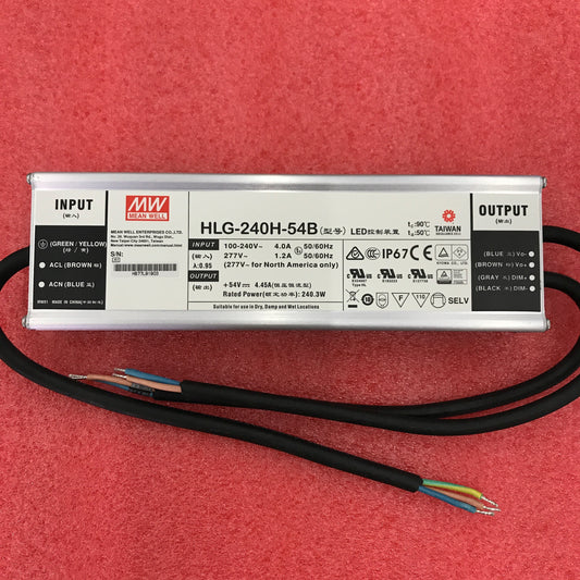 Ming weft LED switching power supply HLG - 240 - h - 12 15 a/a / 24 30 a/a/a / 36 42 48 a/a/B, 54