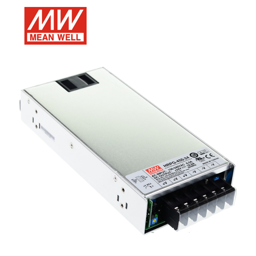 MEAN WELL 450 w switching power supply 12 v24v36v48v HRPG - 450/3.3/5/7.5/15 v PFC function