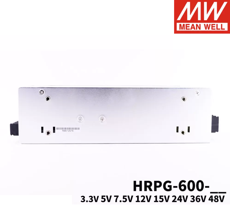 MEAN WELL  600 w switching power supply 12 v24v36v48v HRPG-600/3.3/5/7.5/15 v PFC function