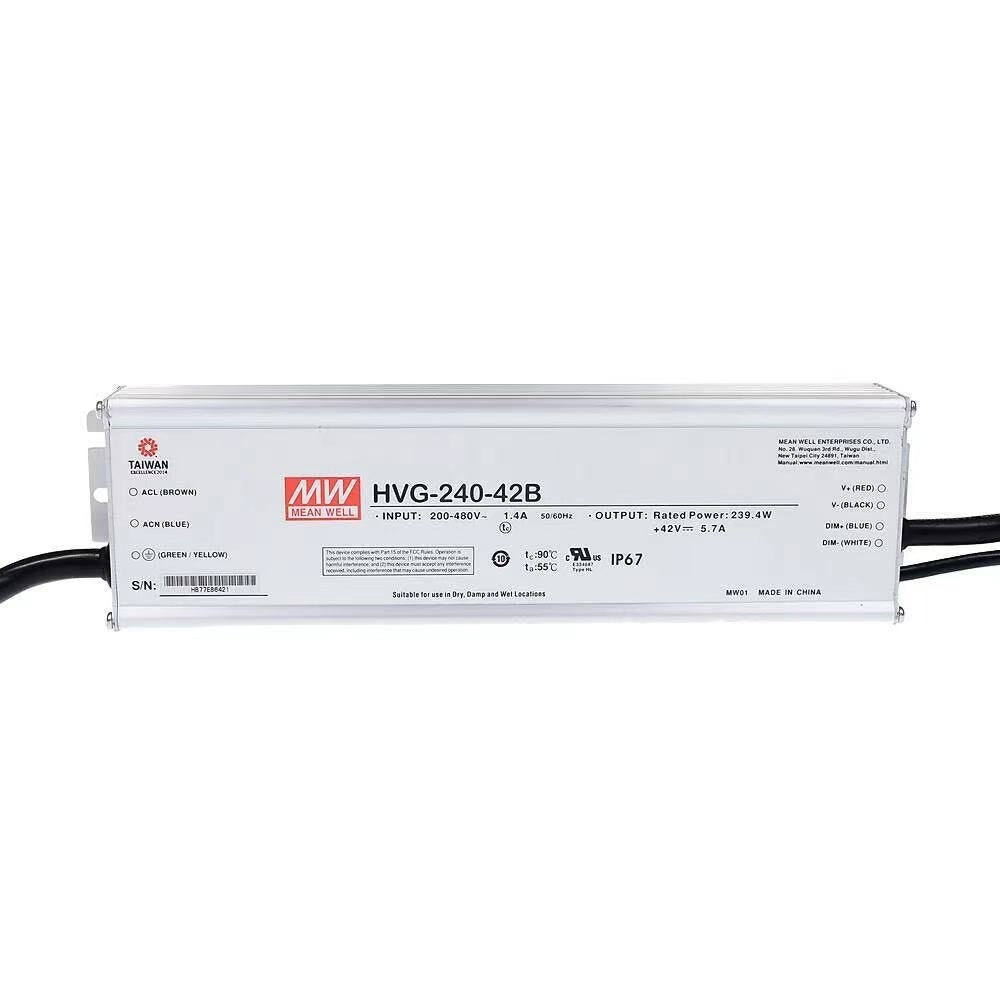 Mingwei Power supply HVG-240-24A/36A/48A/42B/48B/54B 240W dimming constant current LED driver