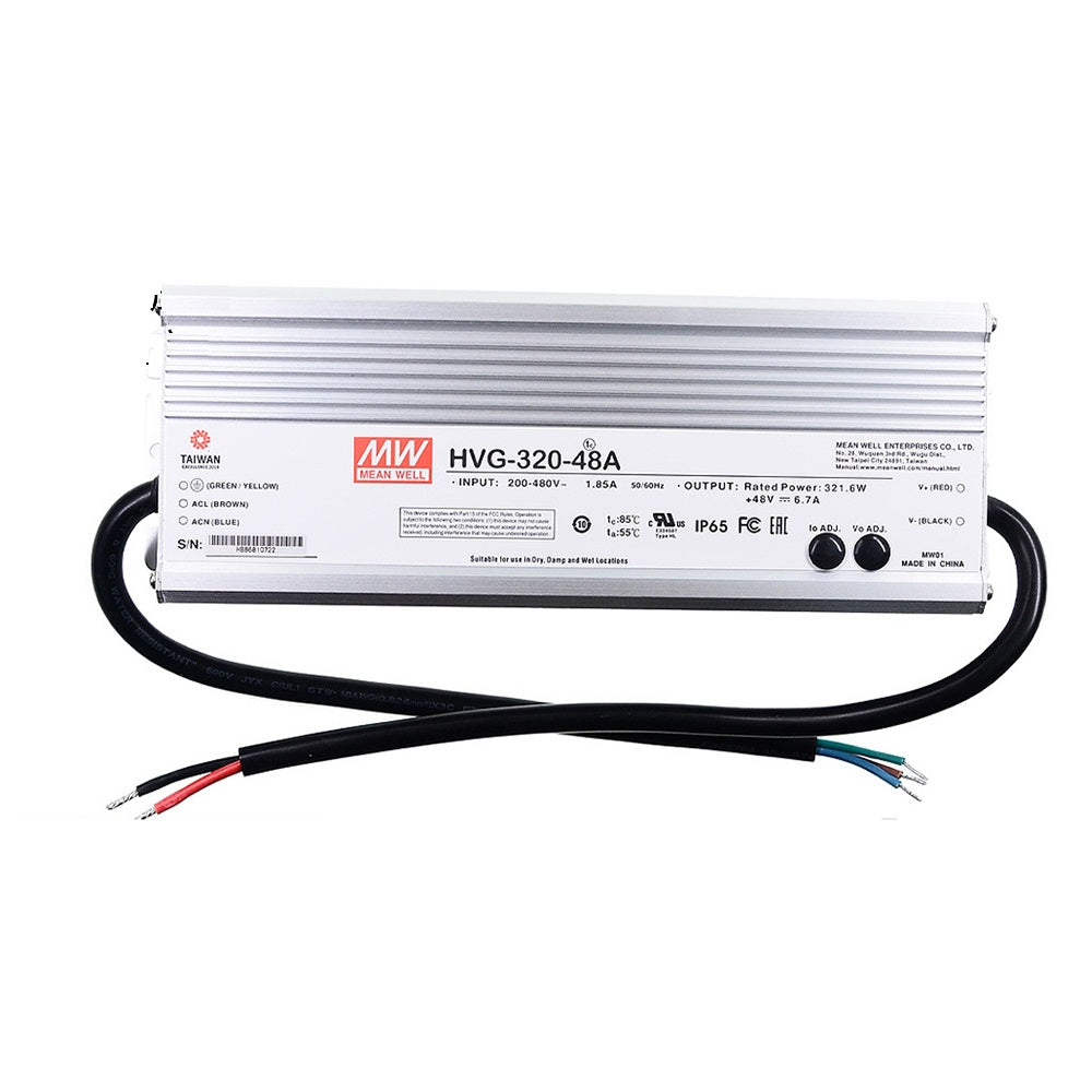 Mingwei Power supply HVG-320-24A/42A/48A/24B/30B/48B 320W dimming constant current LED driver