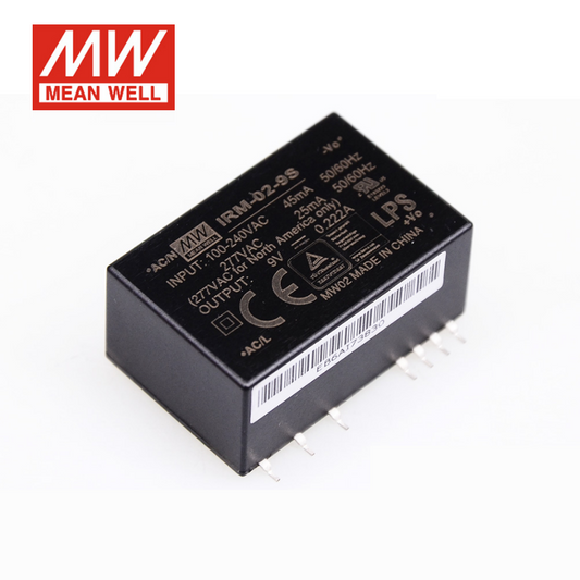 MEAN WELL IRM-02 Switching power module 2W 3.3V5V9V12V15V24V AC to DC S