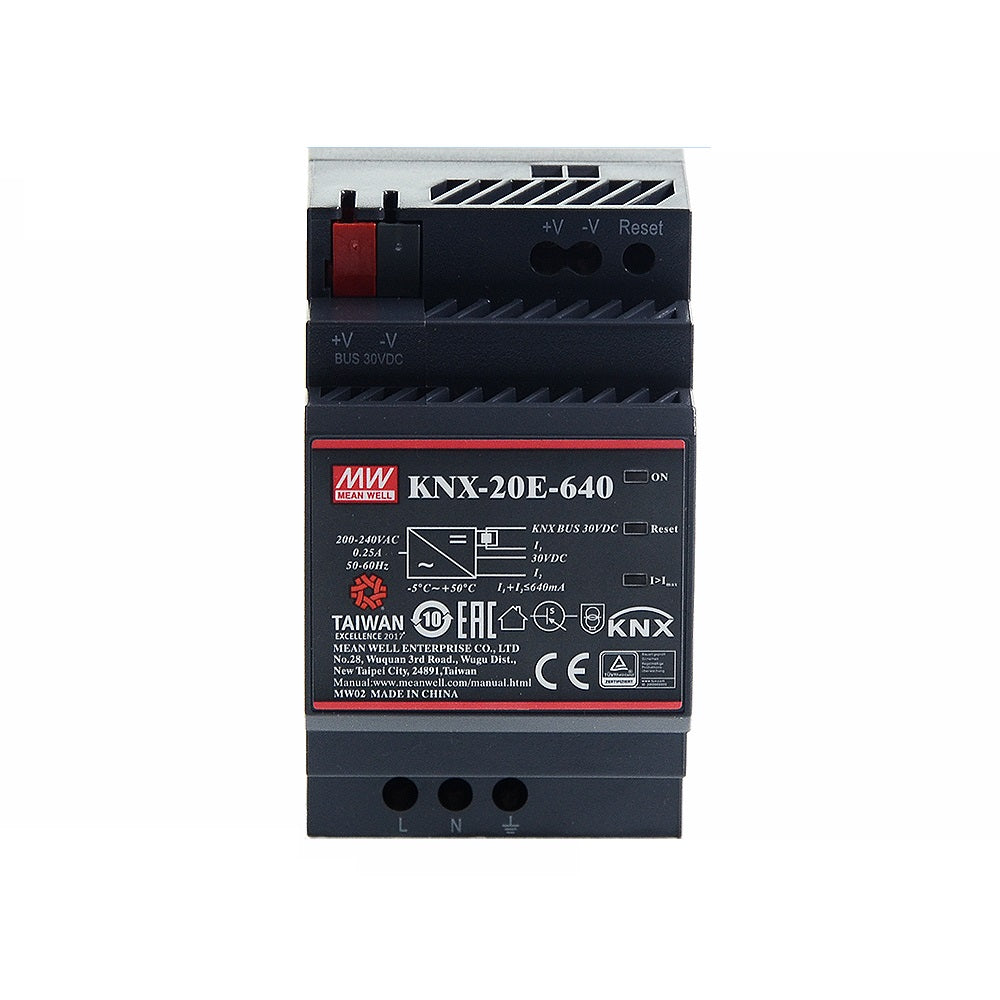 Taiwan Ming Wei switching power supply KNX-20E-640 knx/EIB bus power module