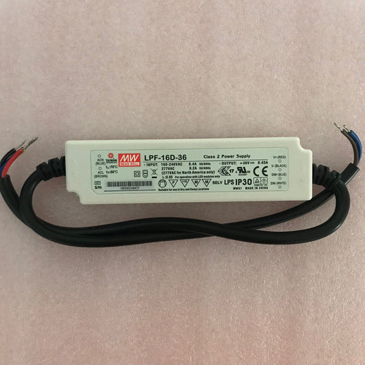 Ming weft LPF-16 d LED power 12/15/20/24/30/36/42/48/54 PFC dimming constant current output