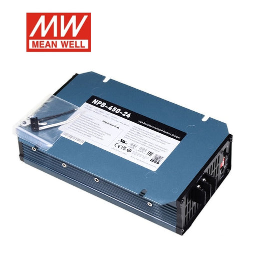 Mingwei Power supply NPB-450-12/24/48/72V 450W NFC 2/3 section lithium lead-acid battery