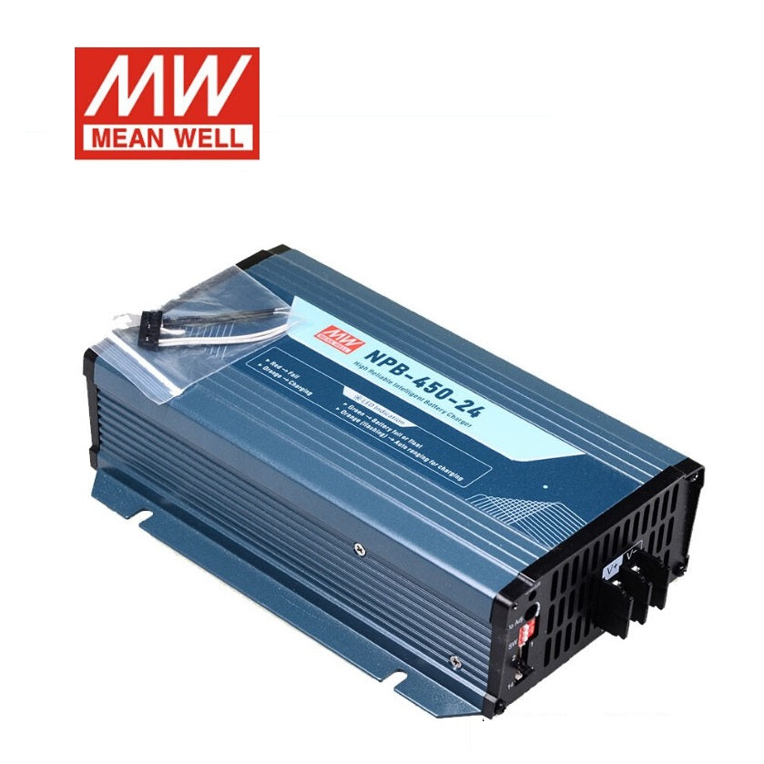 Mingwei Power supply NPB-450-12/24/48/72V 450W NFC 2/3 section lithium lead-acid battery