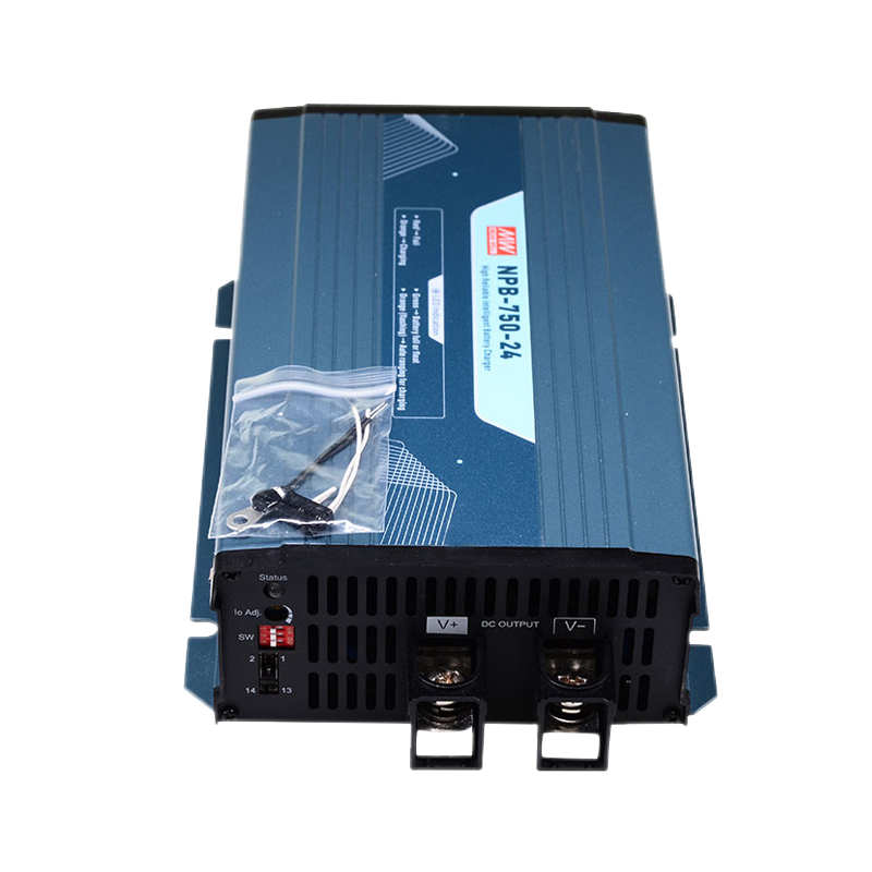 Mingwei Power NPB-750-12/24/48V 750W smart charger 2/3 segment lead-acid/lithium battery