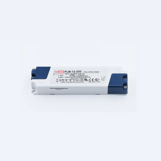 PLM-12-350 Taiwan Mingwei led lamp constant current switching power supply indoor lighting lamp transformer active PFC