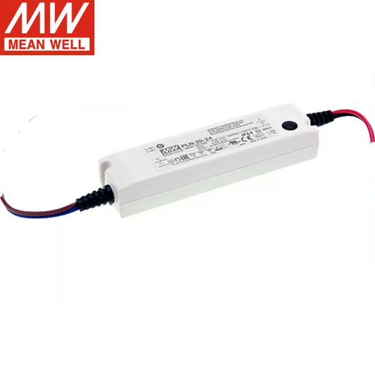 Taiwan Mingwei PLN-20 LED power supply 20W constant current 12/18/24/36/48 V IP64 moisture proof