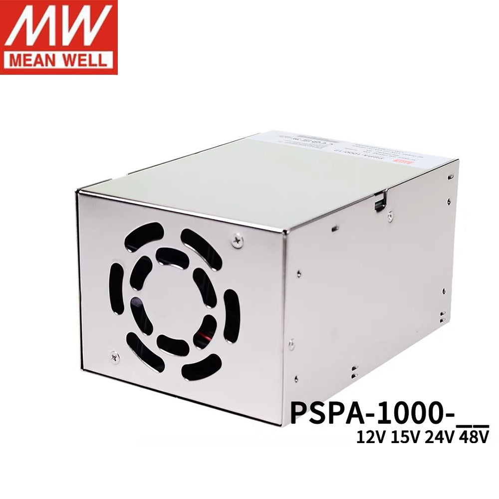 Mingwei switching power supply PSPA-1000-12V15V24V48V Active PFC and parallel function 960W1000W