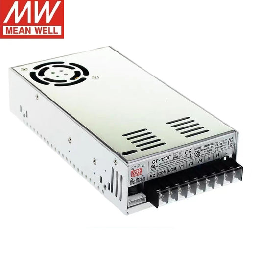 Mingwei QP-320D/320F 320W four-way switching power supply 5V24V plus or minus 12V15VQuad Output with PFC Function