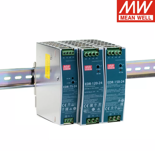 MEAN WELL EDR-150-24V Guide rail type DC 150W transformer DR Switching power supply 10A 5A
