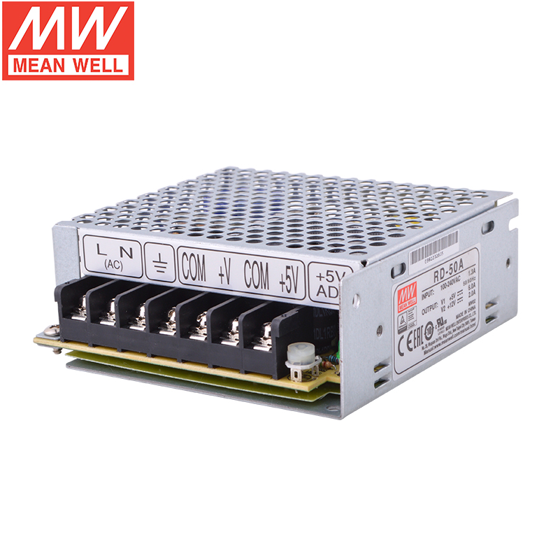 RD-50A/50B Bright latitude 50W dual output 5V12V24V switching power supply NED-35A/35B/D-30A/30B