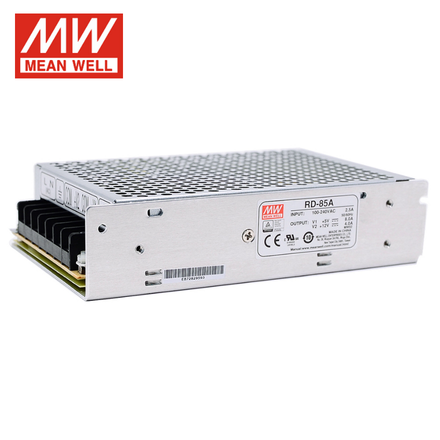 RD-85A/85B Mingwei 85W dual output 5V12V24V switching power supply D-60A/60B NED-75A/75B