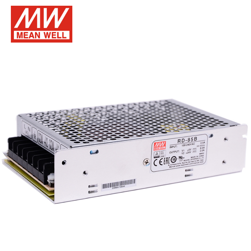 RD-85A/85B Mingwei 85W dual output 5V12V24V switching power supply D-60A/60B NED-75A/75B